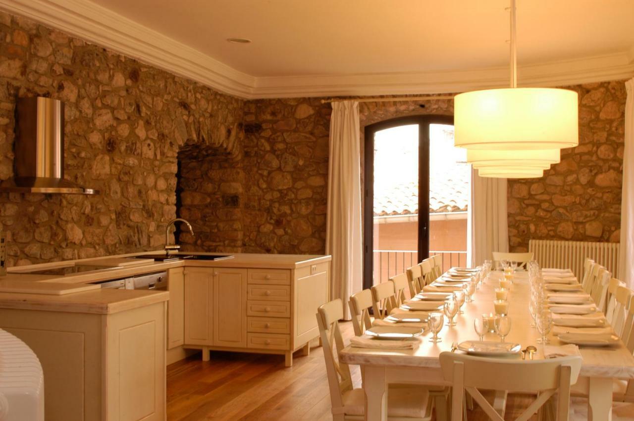 Villa El Castell De La Pobla De Lillet (Adults Only) Exterior foto